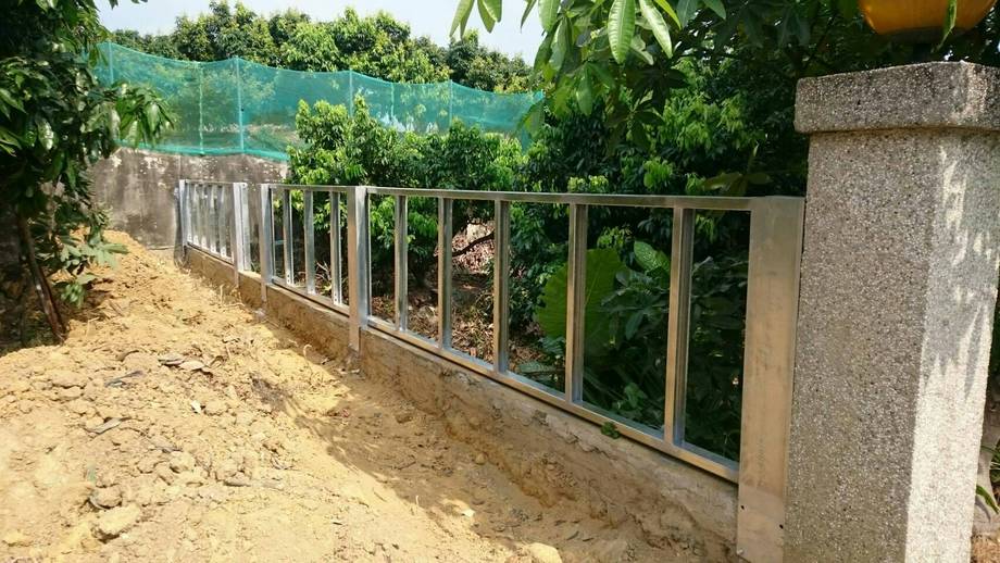 高雄圍牆改裝施工