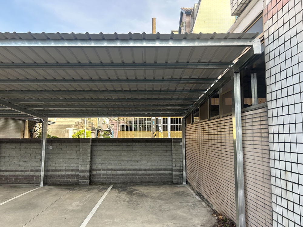 高雄停車棚鐵皮屋工程
