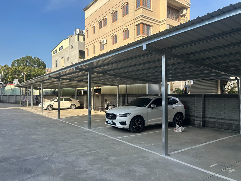 高雄停車棚鐵皮屋工程